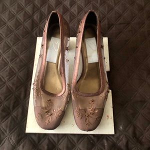 Dolce by Pierre Copper Mesh Shoes - Sz 8W